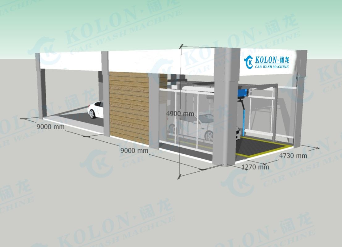 KOLON 380V 24.5kW Lavadora de automóveis sem toque com pressão ajustável e função de lavagem a alta pressão
