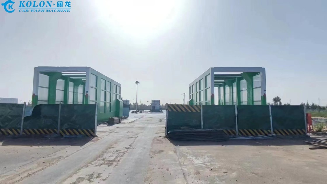 Máquina de lavar de autocarro elétrico com tempo de lavagem 3-5min/carro